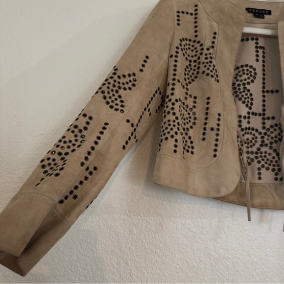 Theory Vintage leather jacket - Picture 2 of 9